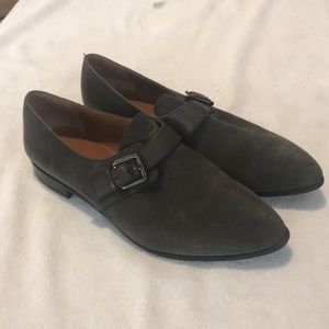 Women’s Grey Via Spiga Flats Shoes 7 .5 👞